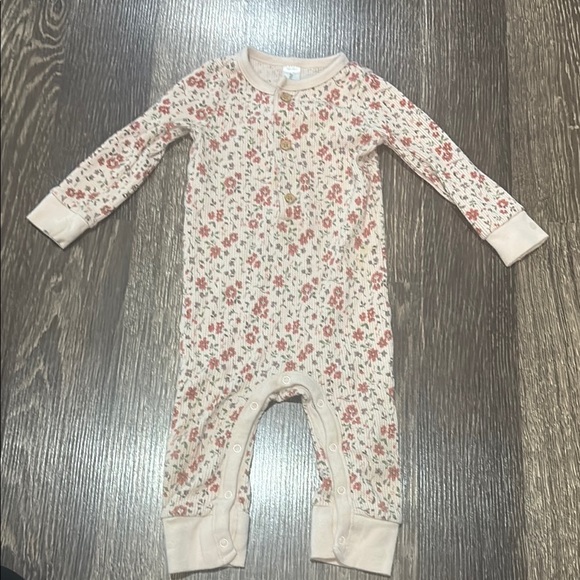Modern Moments Other - Modern Moments by Gerber floral one piece outfit size 12 months